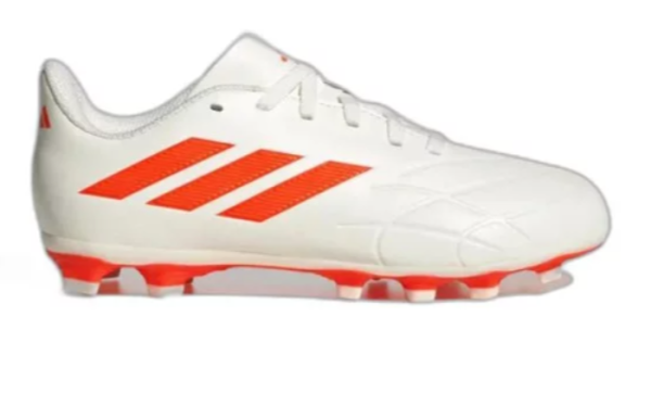 Botas de Fútbol adidas Copa Pure.4 Fxg Infantil Blanco y rojo