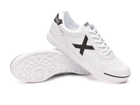 Zapatillas de Fútbol Sala Munich G-3 Profit 391 Blanca