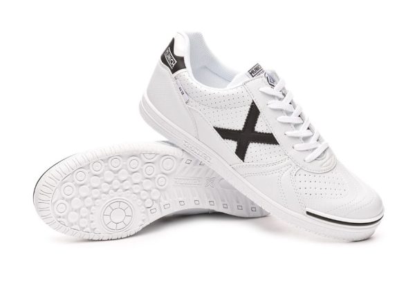 Zapatillas de Fútbol Sala Munich G-3 Profit 391 Blanca